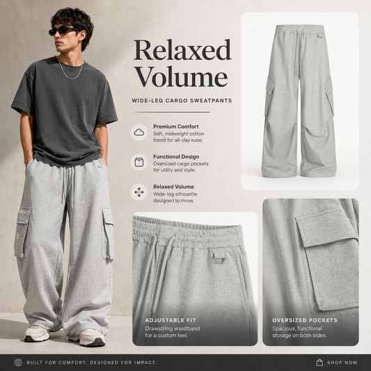Relaxed Cargo Wide-Leg Sweatpants - C930-detail-cargo.png