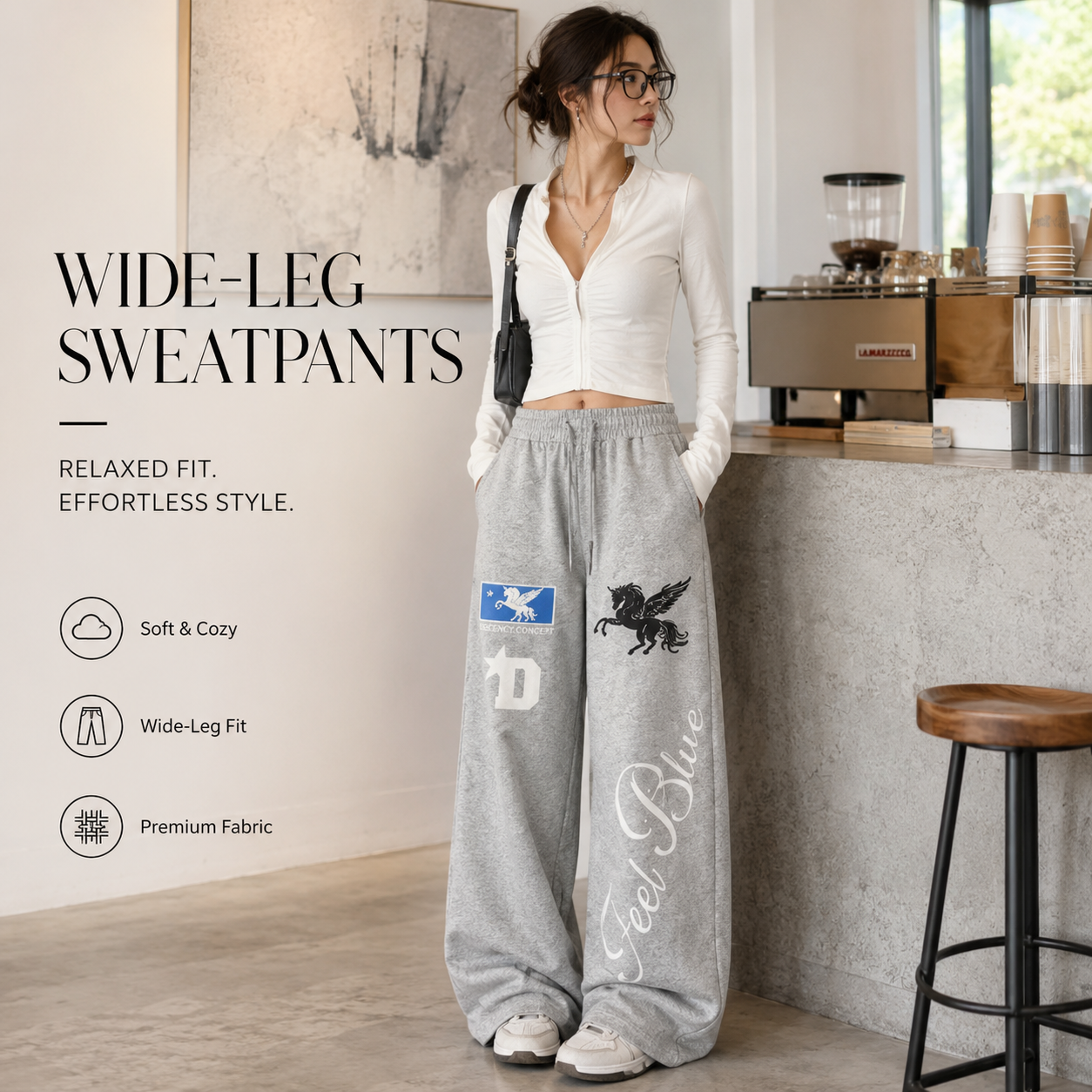 Graphic Patch Wide-Leg Sweatpants - C1015-front-human.png