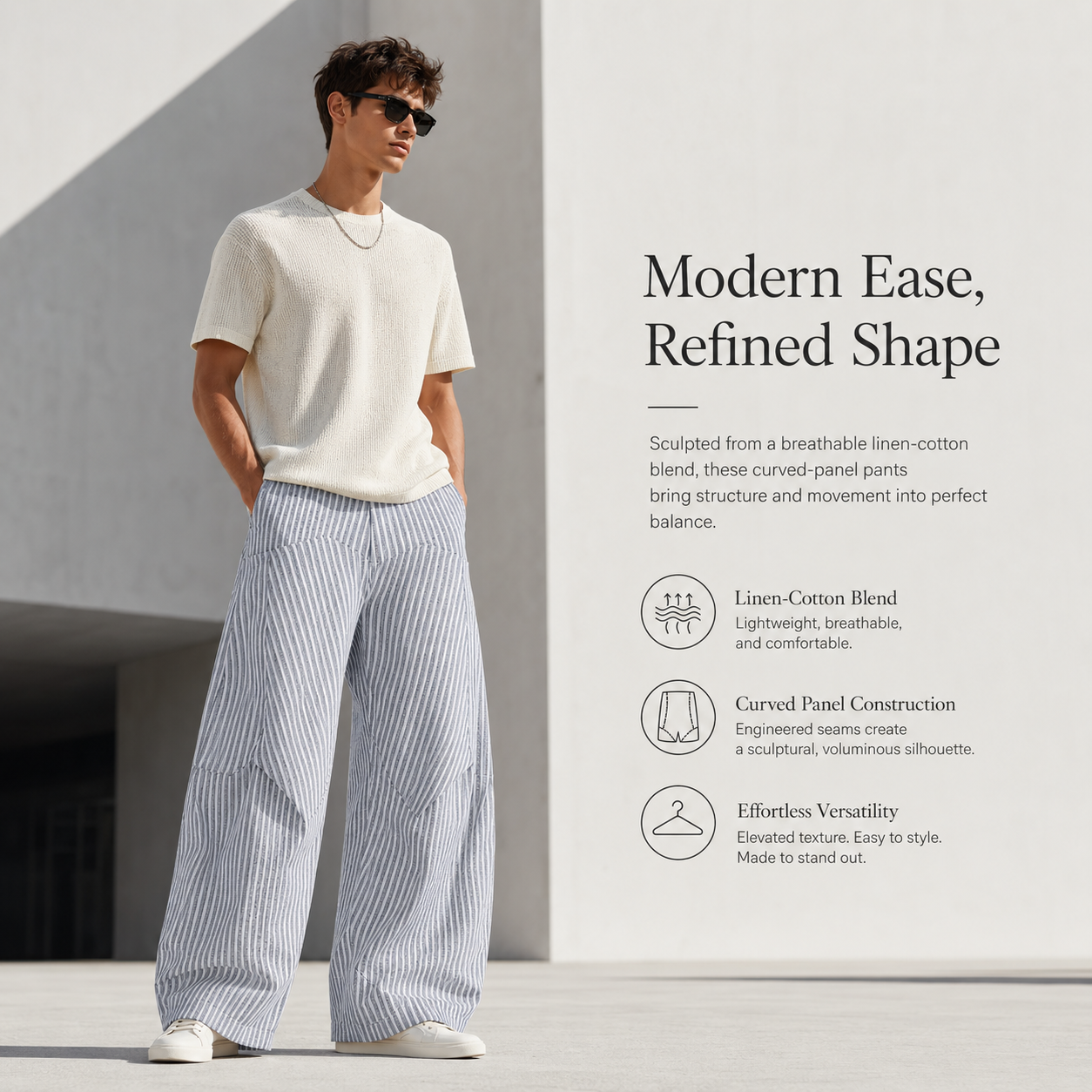 Striped Linen-Blend Curved Wide-Leg Pants - C1018-front-human.png