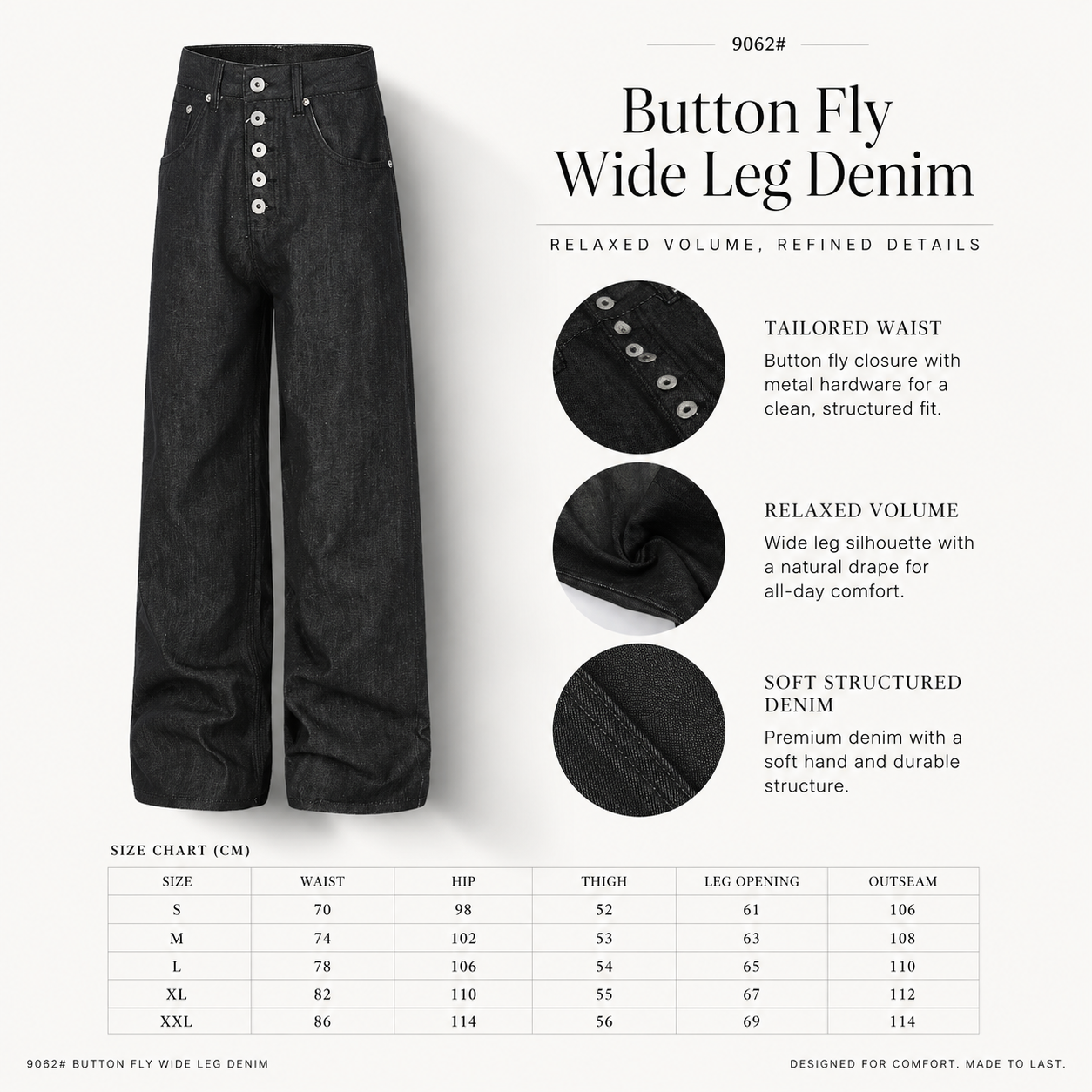 Button-Fly Washed Wide-Leg Jeans - C9062-detail-fabric.png