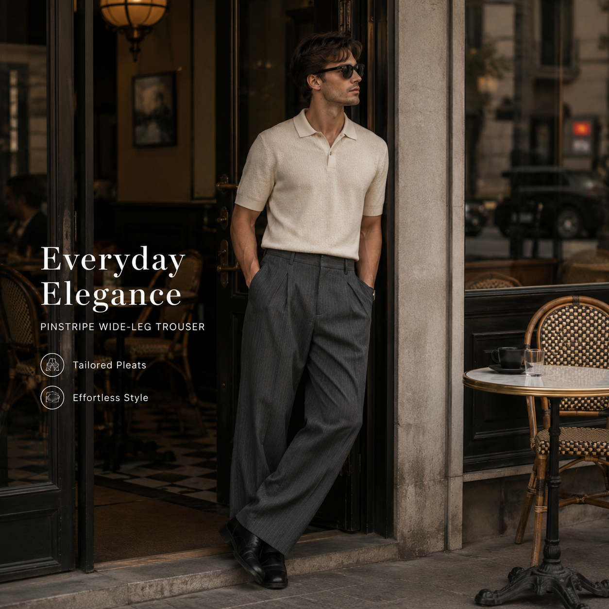 Pinstripe Wide-Leg Tailored Trousers - C923-side-human.png