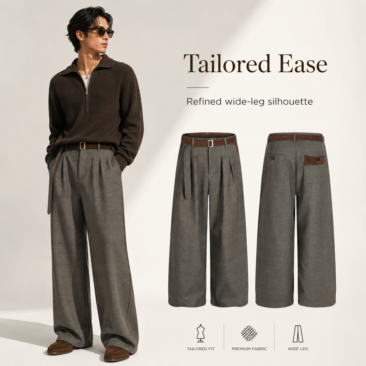 Heritage Wide-Leg Tailored Trousers - C933-front-human.png