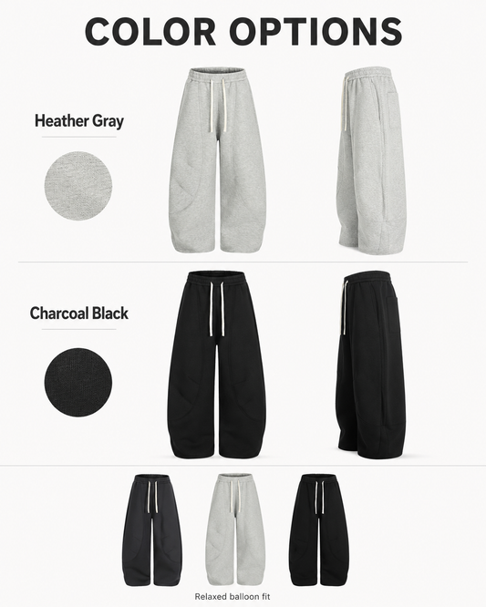 Curved-Seam Balloon Wide-Leg Sweatpants - C952-back.png
