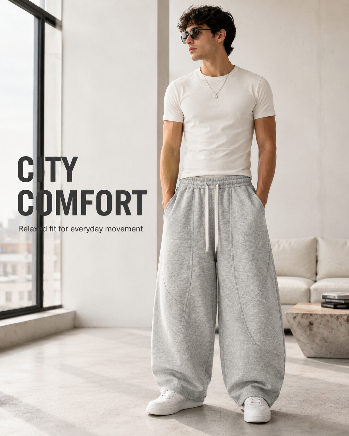 Curved-Seam Balloon Wide-Leg Sweatpants - C952-main.png