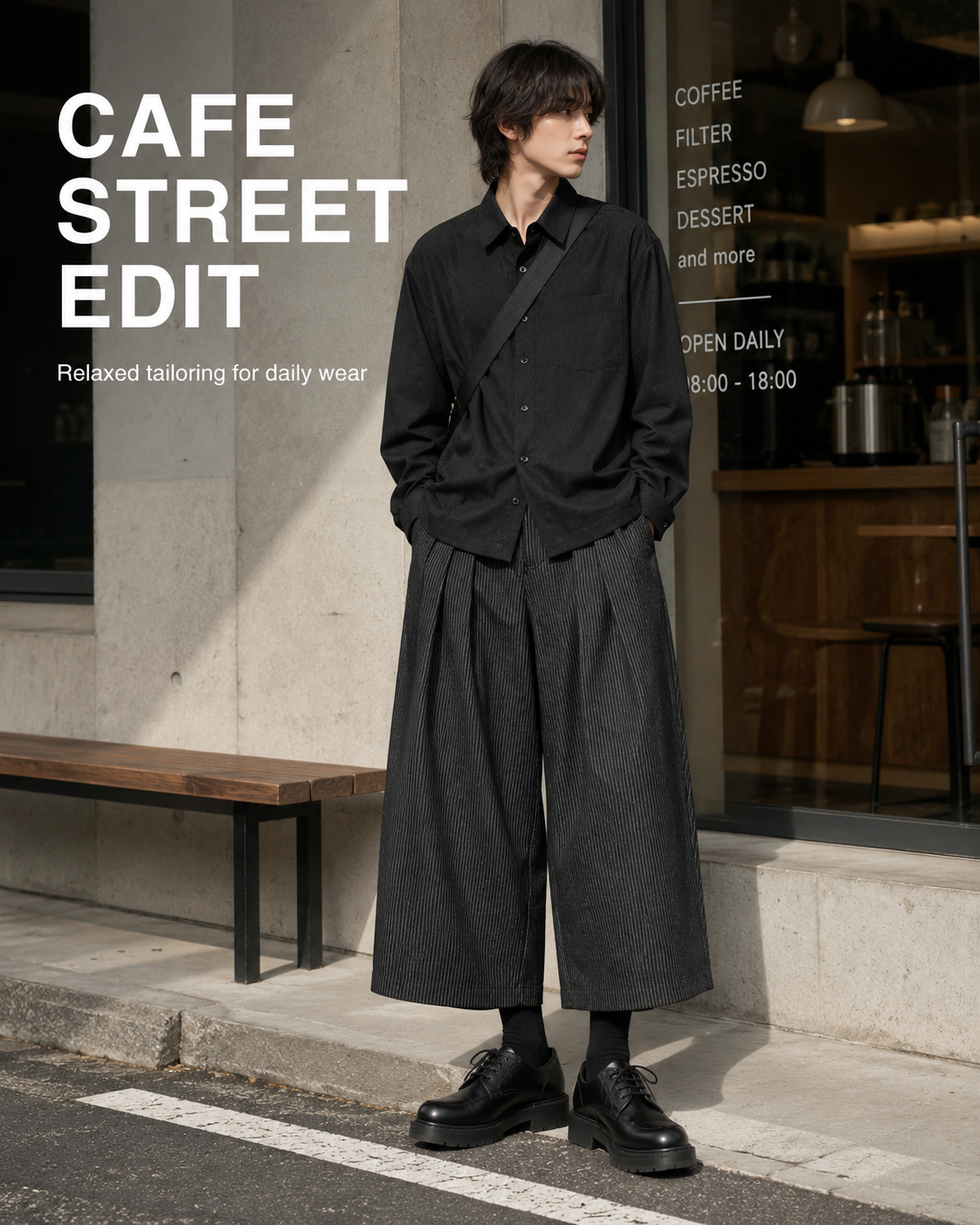Pinstripe Curved-Leg Tailored Trousers - C957-front.png