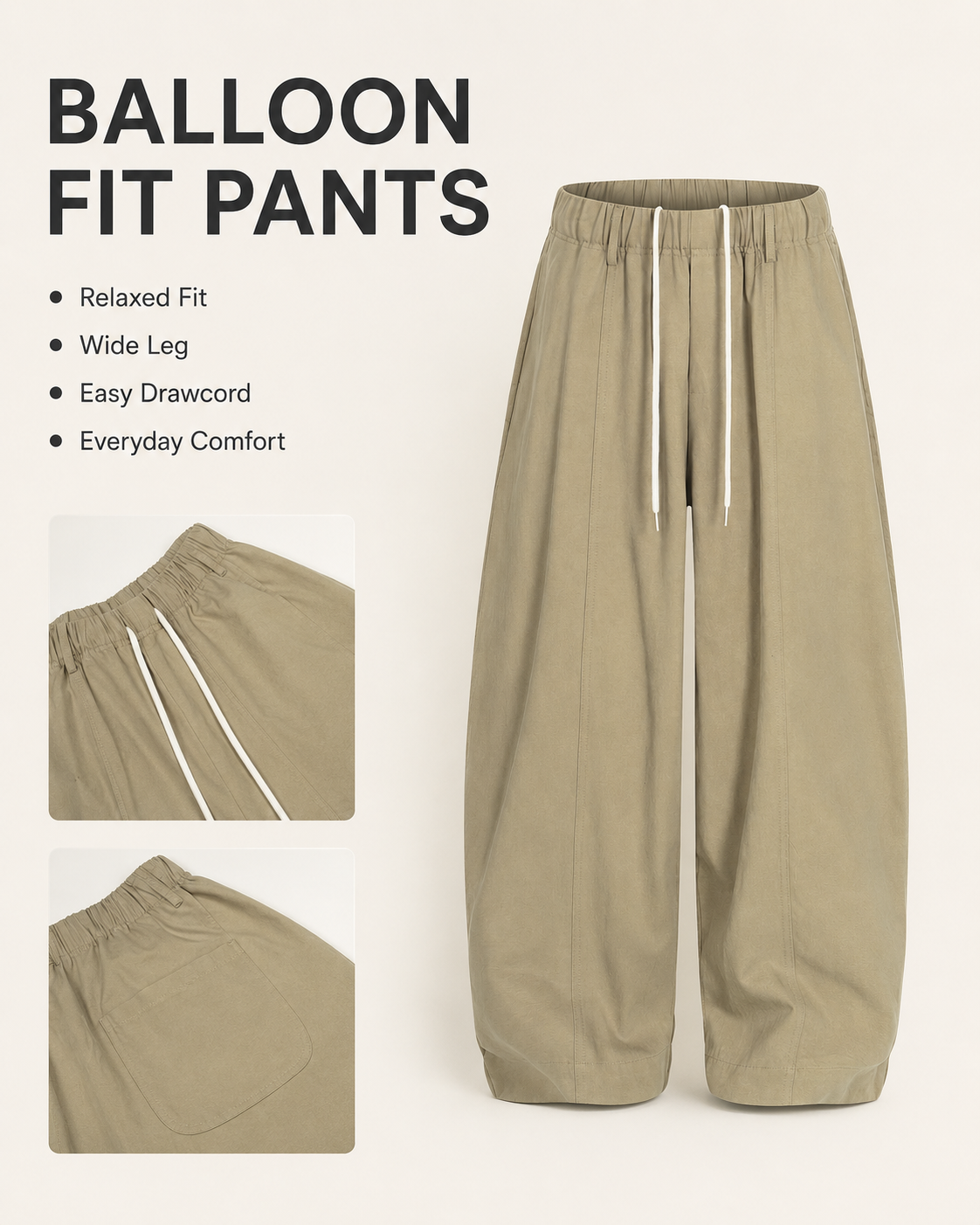 Elastic-Waist Balloon Wide-Leg Pants - C958-product-overview.png