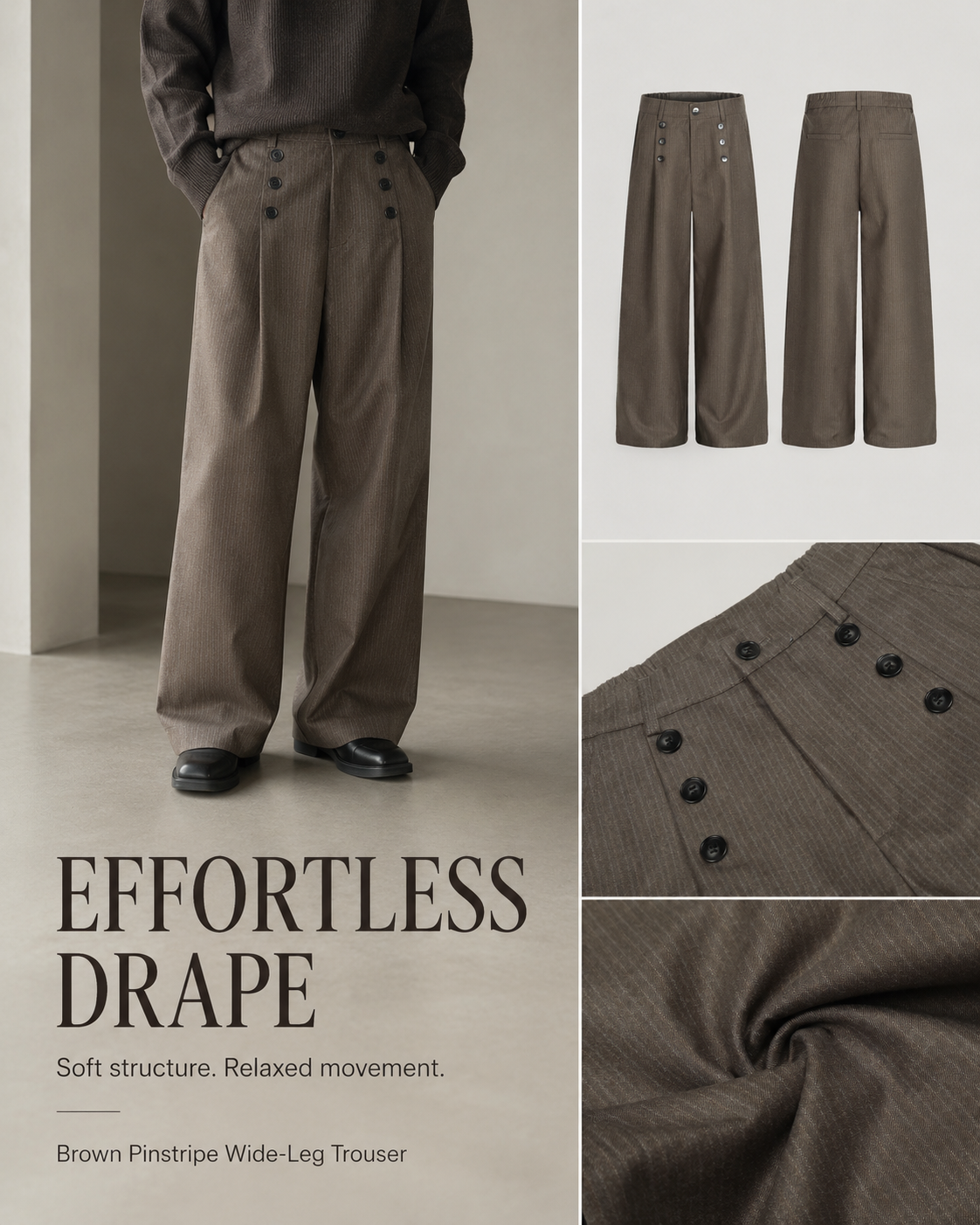 Asymmetric Multi-Button Pinstripe Wide-Leg Trousers - C965-alternate-human.png
