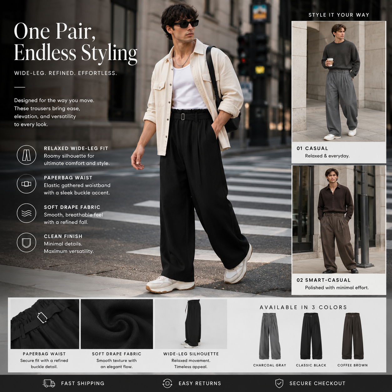 Belted Paperbag Wide-Leg Trousers - C992-detail-pocket.png