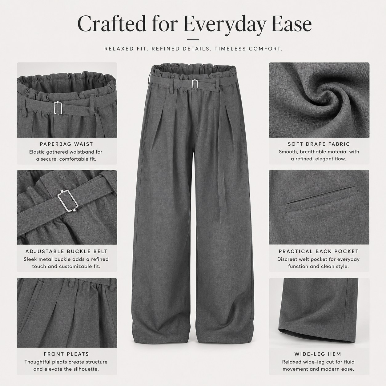 Belted Paperbag Wide-Leg Trousers - C992-detail-waist.png