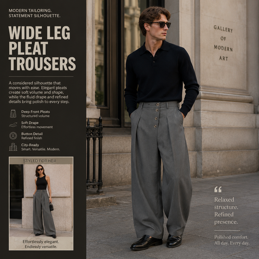Asymmetric Button High-Waist Wide-Leg Trousers - C998-front.png