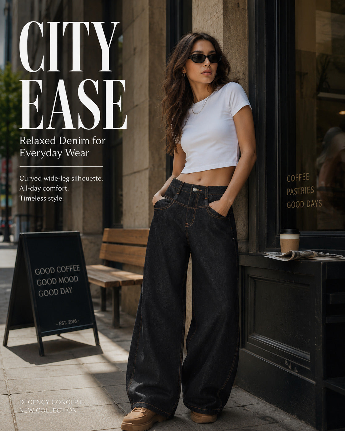 Dark Indigo Curved Wide-Leg Jeans - F9060-front.jpg