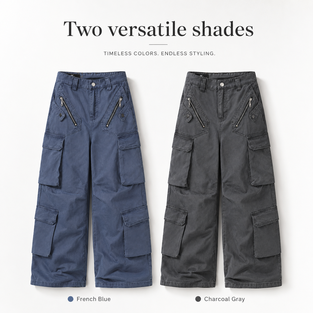 Multi-Zip Cargo Wide-Leg Pants - F9063-detail-pocket.png