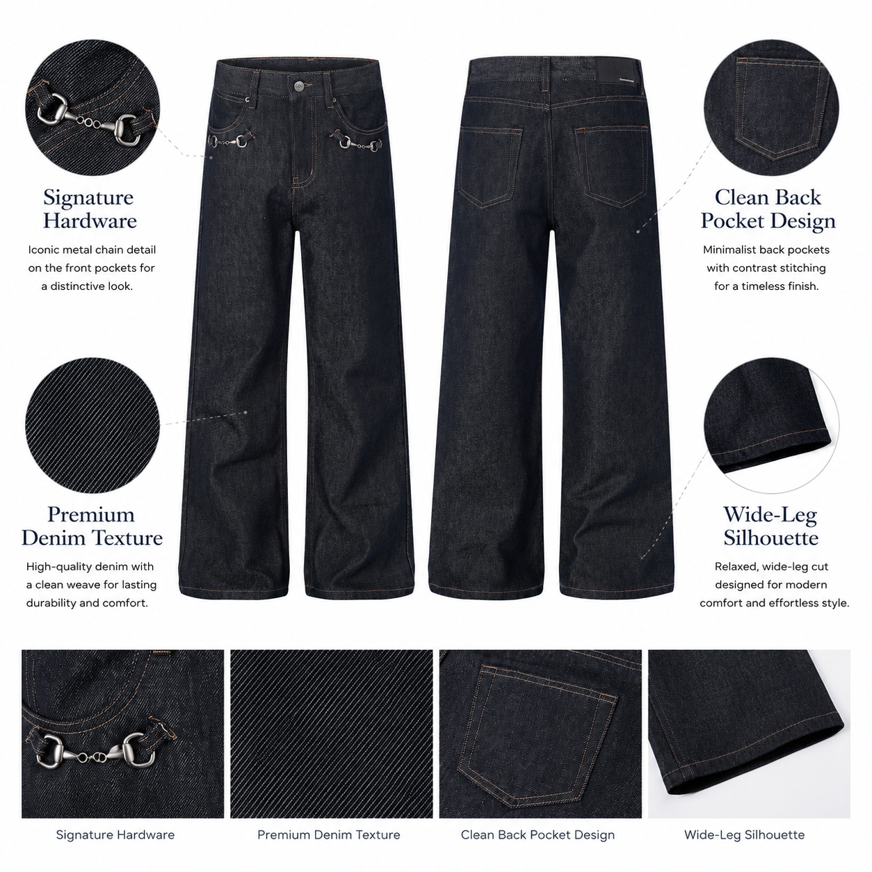 Metal-Hardware Dark Indigo Wide-Leg Jeans - G60009-back-human.png