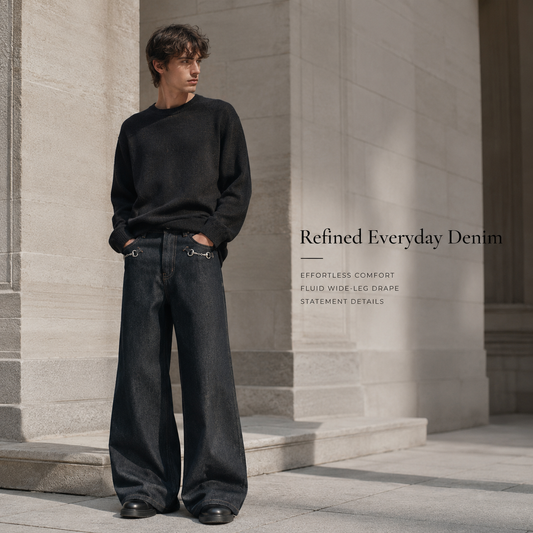 Metal-Hardware Dark Indigo Wide-Leg Jeans - G60009-front-human.png