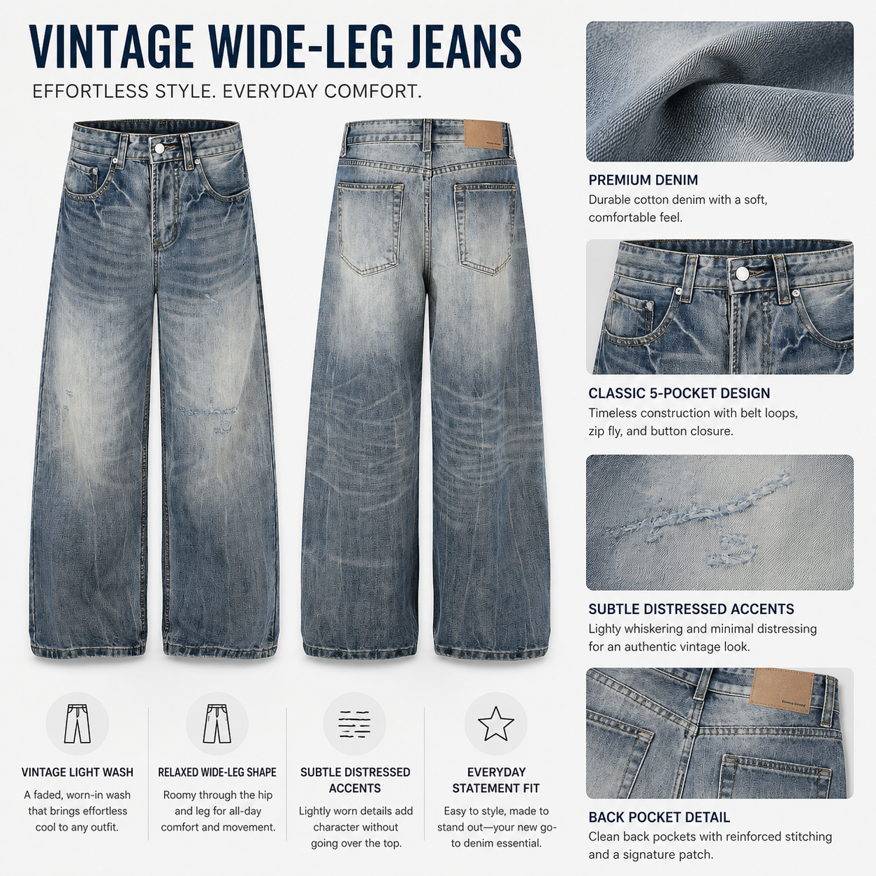 Vintage Light-Wash Wide-Leg Jeans - G60010-back-human.png