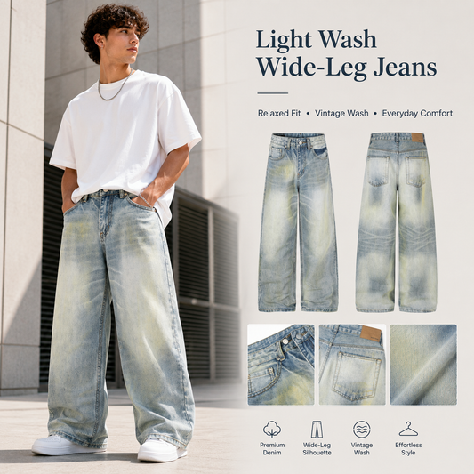 Faded Light-Wash Wide-Leg Jeans - G60011-main-human.png