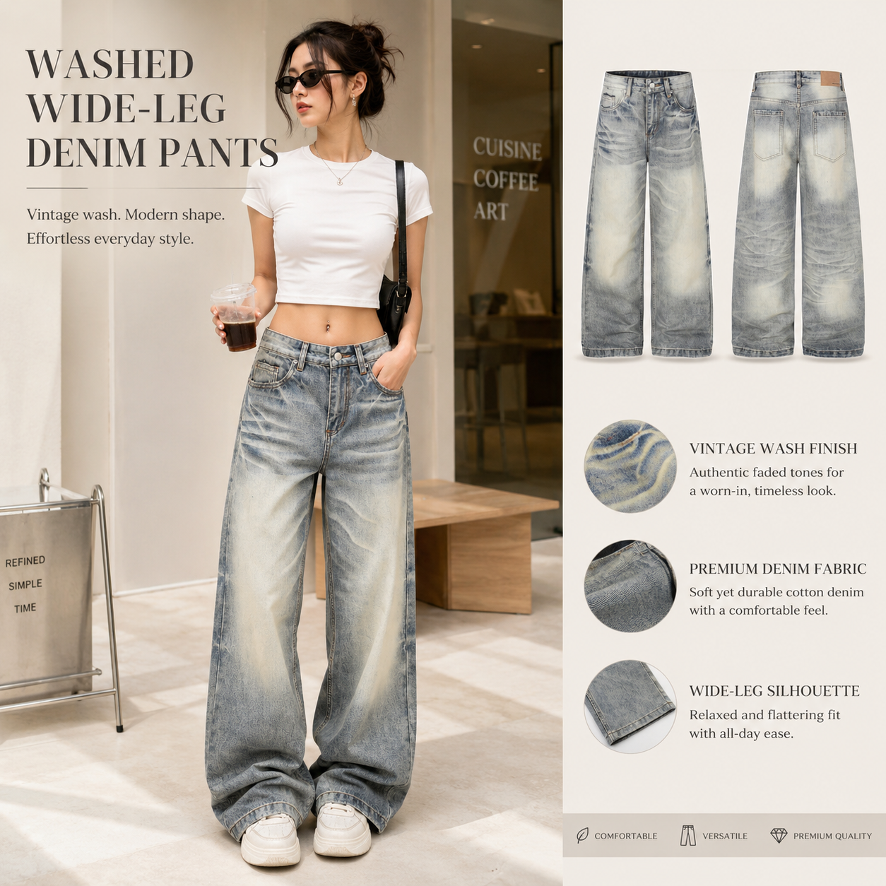 Washed Blue Wide-Leg Denim Pants - G60012-detail-pocket.png