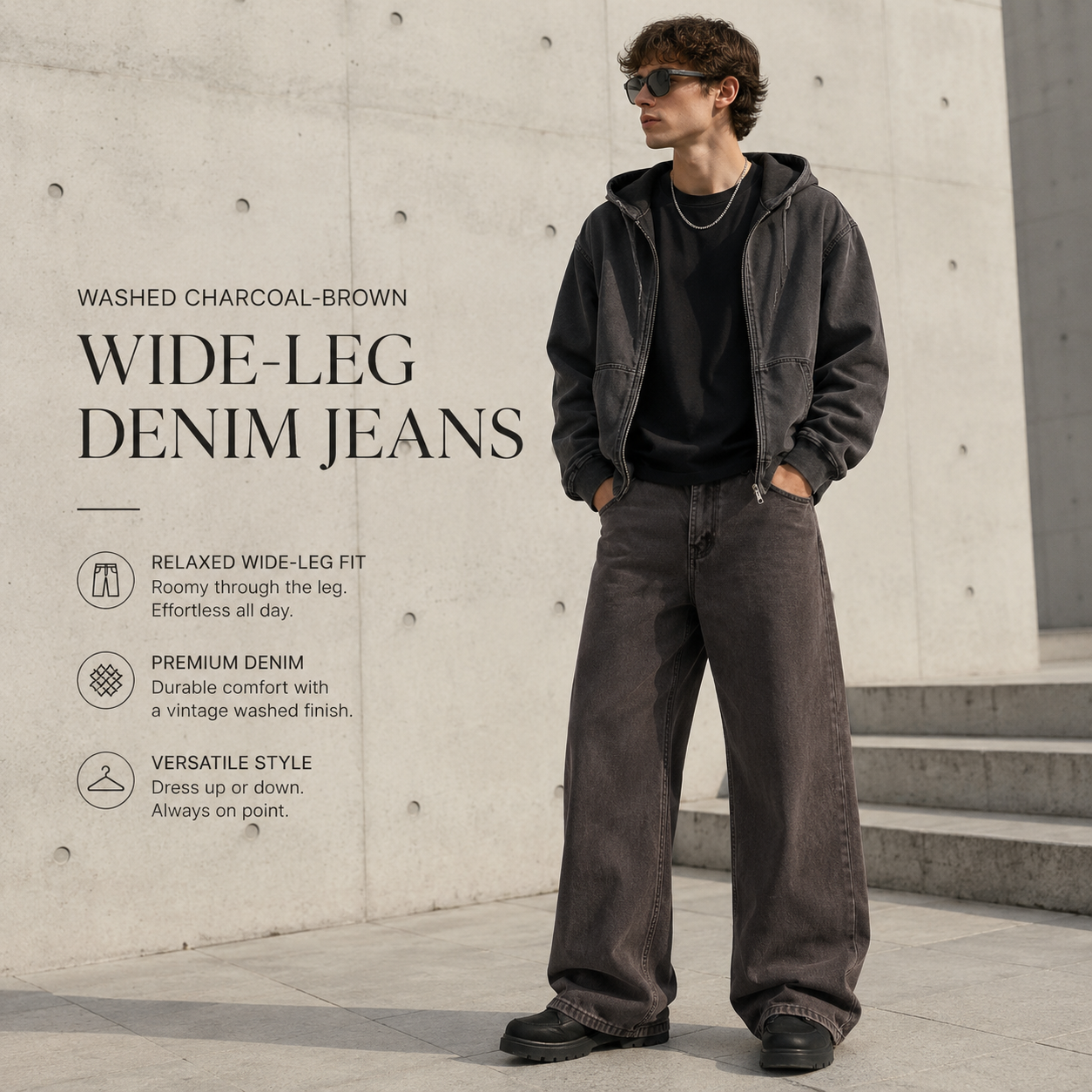 Washed Charcoal-Brown Wide-Leg Jeans - G60016-main-human.png