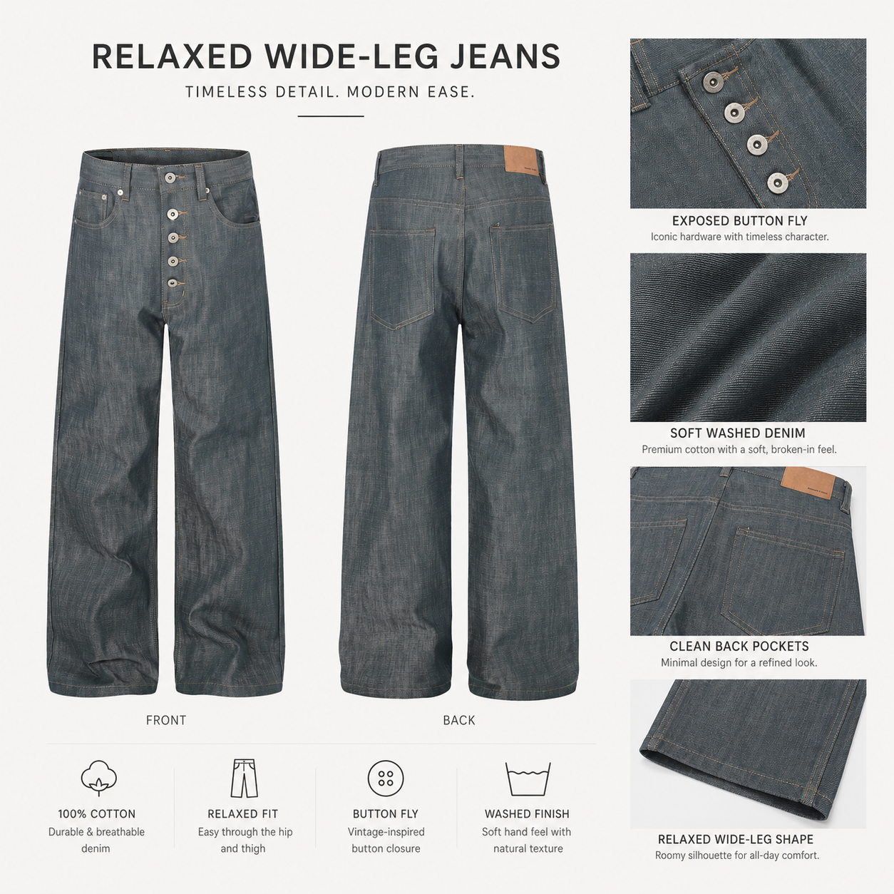 Button-Fly Relaxed Wide-Leg Jeans - G6063-back-human.png