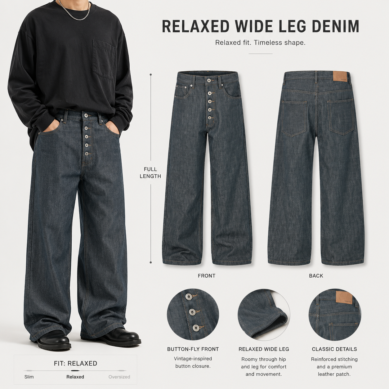 Button-Fly Relaxed Wide-Leg Jeans - G6063-detail-fabric.png
