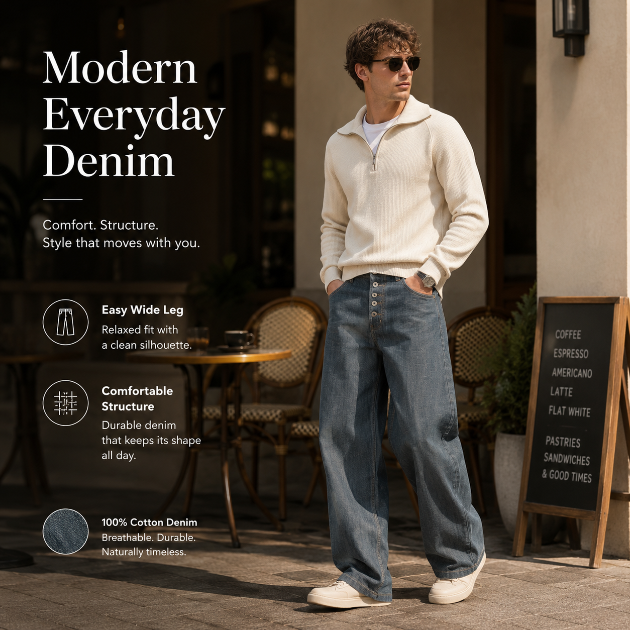 Button-Fly Relaxed Wide-Leg Jeans - G6063-front-human.png